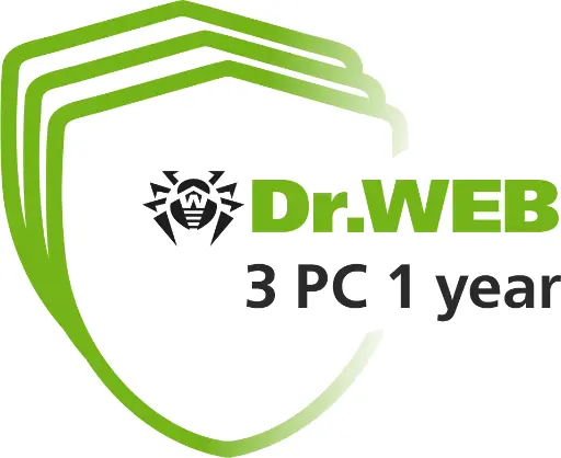 [c3y1] Dr.Web Security Space 3 PC 1 vuosi